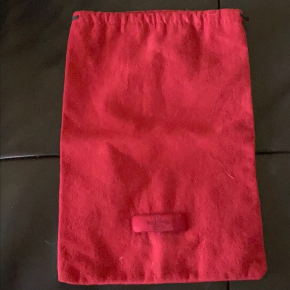 Valentino red dust bag
